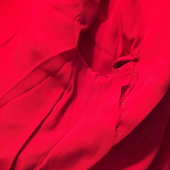 Incredible Vintage Lilli Anne Knit London 3 Piece Skirt Suit Red 60s Mod MCM - Picture 12 of 13